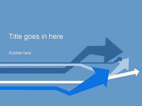 Arrows Blue