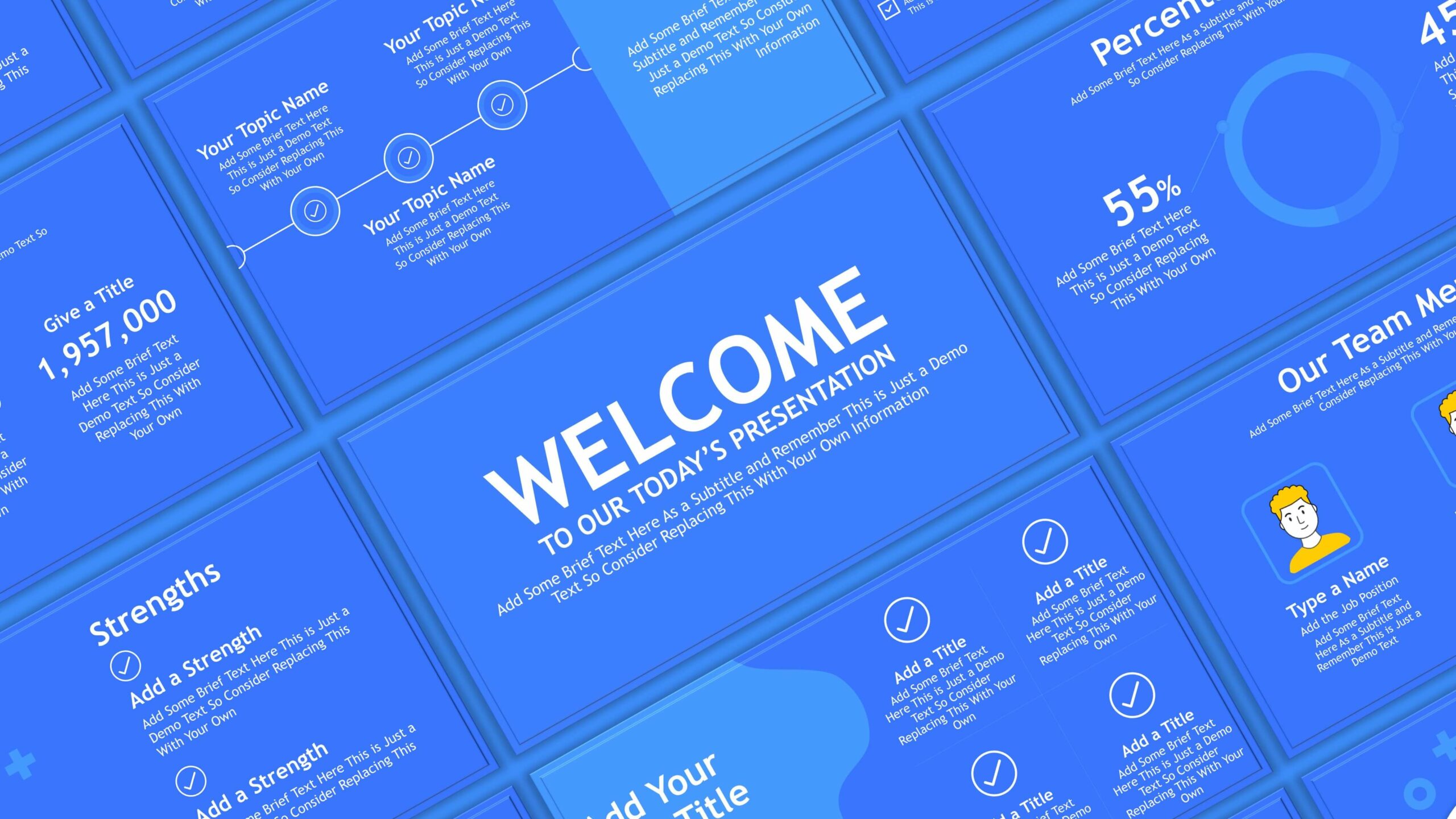 Business Idea Google Presentation Slide Template