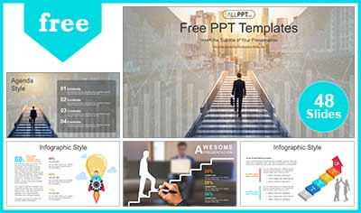 Challenging Success Business PowerPoint Templates