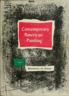 Contemporary American Painting and Sculpture