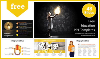 Creative Education Bulb PowerPoint Templates