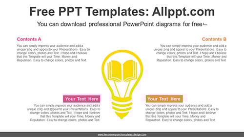 Creative Idea Bulb PPT Diagram