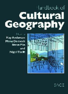 Cultural Geography