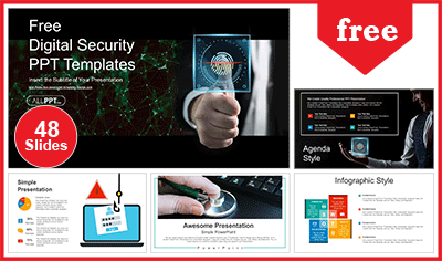 Digital Security PowerPoint Templates