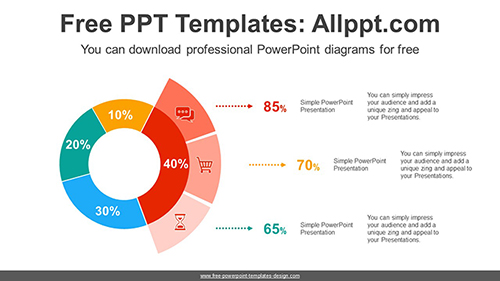 Doughnut Chart Diagram Template