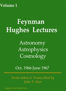 Astronomy, Astrophysics, & Cosmology - The Hughes Lectures