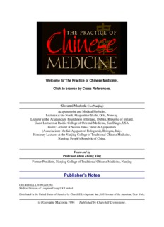Chinese Medicine