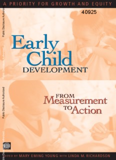 Early Child Development