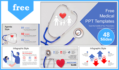 Family Health Care PowerPoint Templates