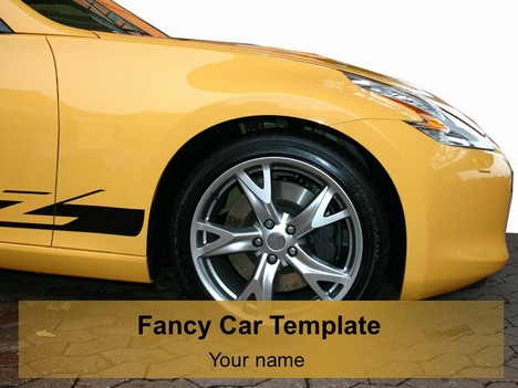 Fancy Car Template