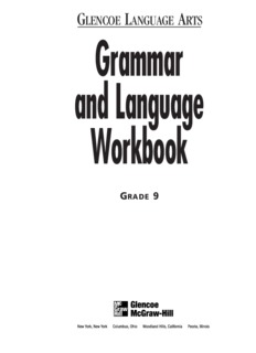 Grammar and Language Workbook: Grade 9