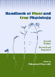Handbook of Plant and Crop Physiology