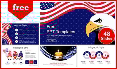 Happy Independence Day PowerPoint Templates