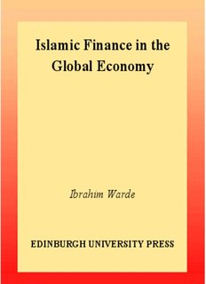 Islamic Finance in the Global Economy