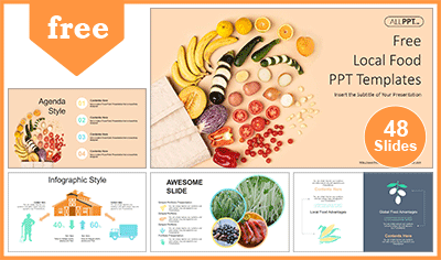 Local Food PowerPoint Templates
