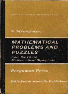 Mathematical Problems and Puzzles from the Polish Mathematical Olympiads