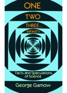 One Two Three... Infinty. Facts & Speculations in Science