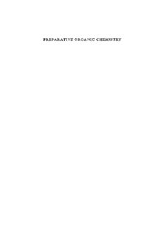 Preparative Organic Chemistry
