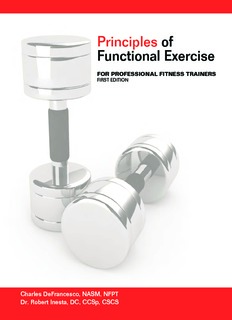 Principles of Functional Exercise