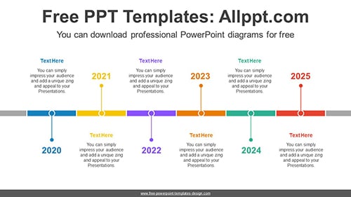 Rectangle Bar PowerPoint Diagram