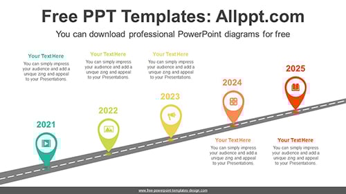Road Map PowerPoint Diagram