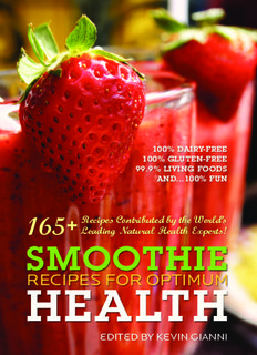 Smoothies for Optimum Health