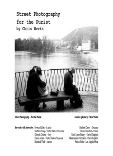 Street Photography for the Purist