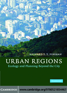 Urban Regions : Ecology and Planning Beyond the City