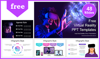 Virtual Reality Technology PowerPoint Templates